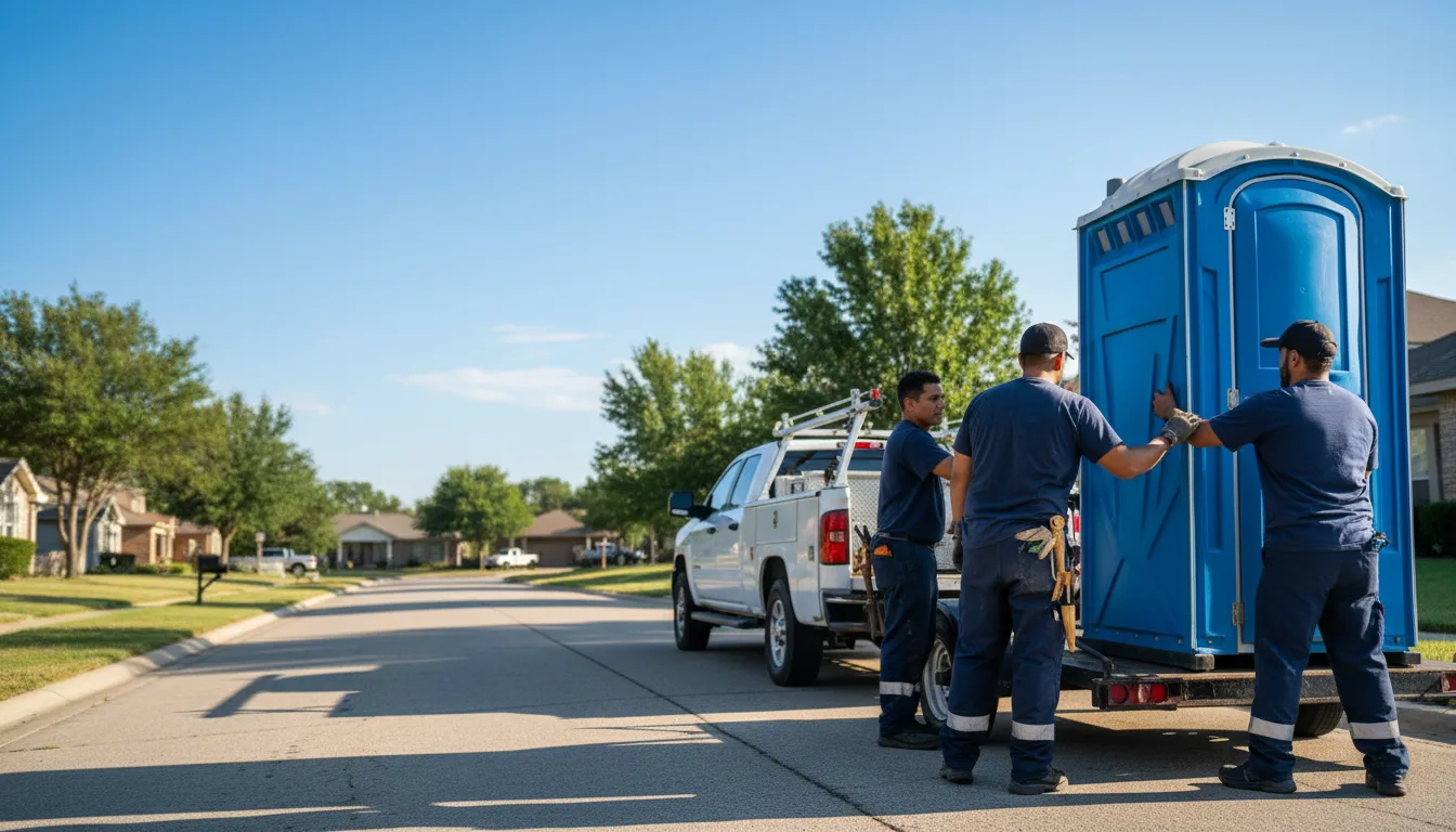 Portable Toilet Rental in Hartsburg, MO near me